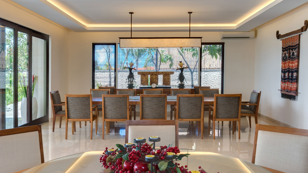 Pandawa Cliff Estate - The Pala - A choice of dining spaces